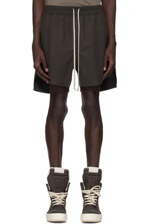 Rick Owens Gray Porterville Long Boxers Shorts