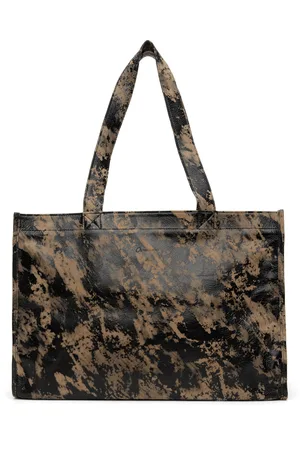 Commission Beige & Black Midtown Tote