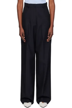 pushBUTTON Minimal Wide Trousers