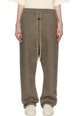 FEAR OF GOD Brown Boiled Wool Forum Lounge Pants