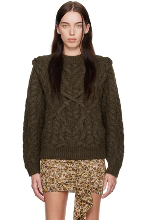 Isabel Marant Khaki Basiliane Sweater