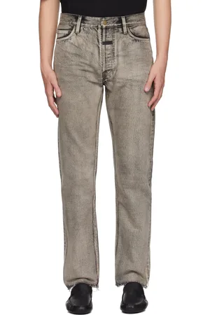 FEAR OF GOD Gray Classic 5 Pocket Jeans
