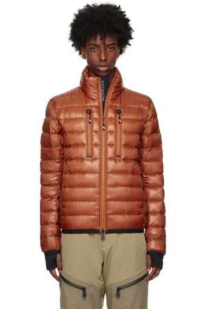 Moncler Orange Hers Short Down Jacket