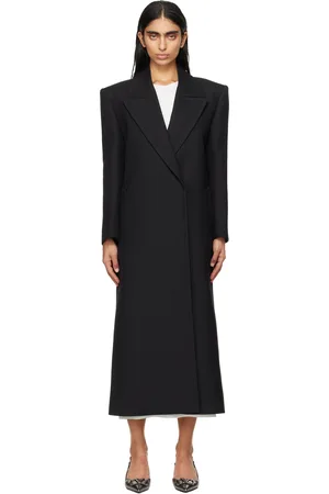VALENTINO Black Compact Coat