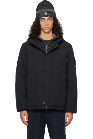 Stone Island Black 43426 Micro Twill Jacket