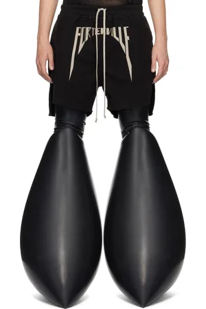 Rick Owens Black Porterville Boxers Shorts