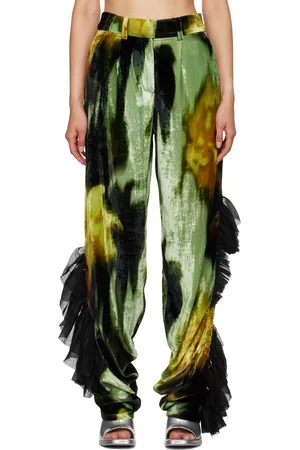 Collina Strada Multicolor Dante Ruffle Trousers