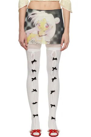 ASHLEY WILLIAMS Multicolor Manga Suffer Miniskirt