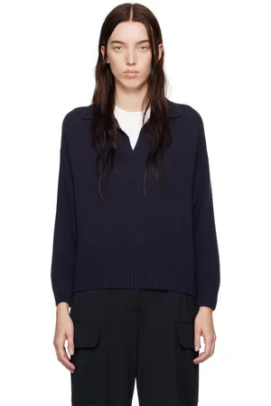 Max Mara Navy Agre Sweater