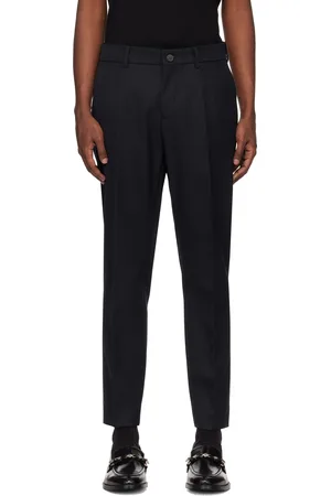 Golden Goose Navy Wool Trousers