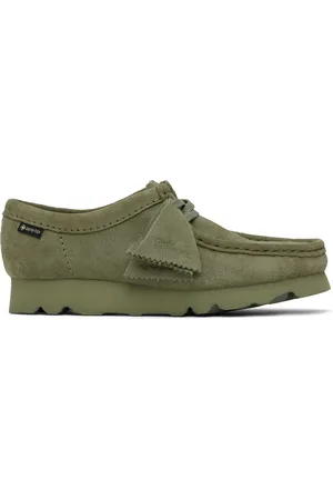 Clarks Green Wallabee GTX Derbys