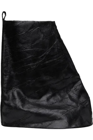 Rick Owens Black Porterville Low Fetish Chelsea Boots