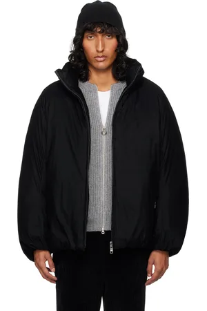 WOOYOUNGMI Black Flocked Jacket
