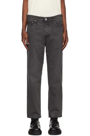 Ami Black Tapered Fit Jeans