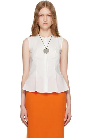 Colleen Allen Off-White Victorian Top