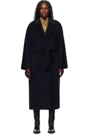 Max Mara Navy Locri Coat