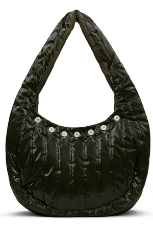 Omar Afridi SSENSE Exclusive Khaki Quilted Lidia Tote