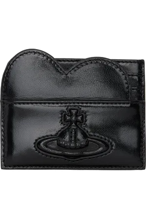 Vivienne Westwood Black Heart Card Holder