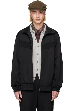 Pins & Needles Black Fringe Track Jacket