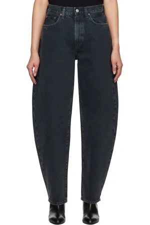 AGOLDE Black Balloon Jeans