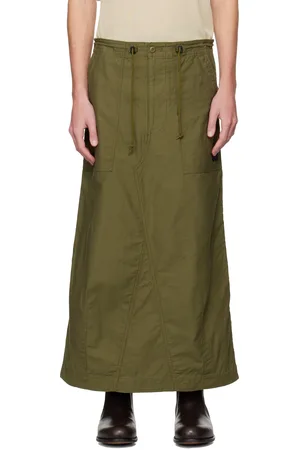 Pins & Needles Khaki String Fatigue Skirt