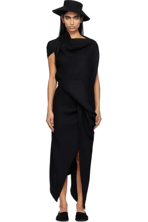Issey Miyake Black Entwine Dress