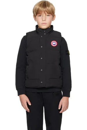 Canada Goose Kids Black Vanier Down Vest