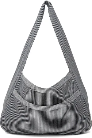 SC103 SSENSE Exclusive Blue & White Cocoon Sac Tote