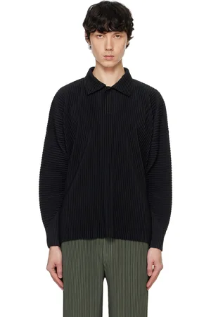 Issey Miyake Black Monthly Color October Polo