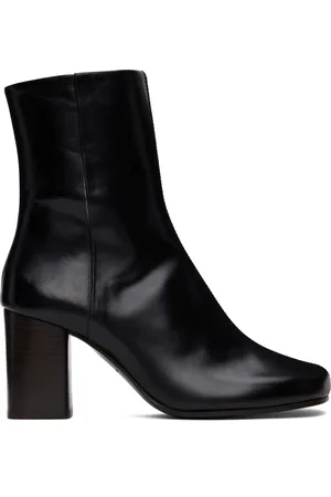 LEMAIRE Black Anatomic 80 Boots