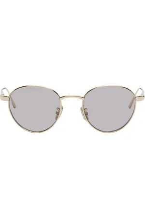Loewe Gold Groove Round Sunglasses