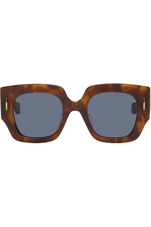 Loewe Black Square Anagram Sunglasses
