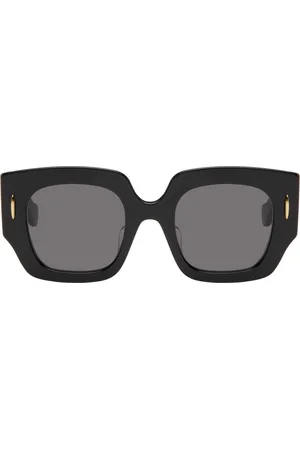 Loewe Brown Square Anagram Sunglasses