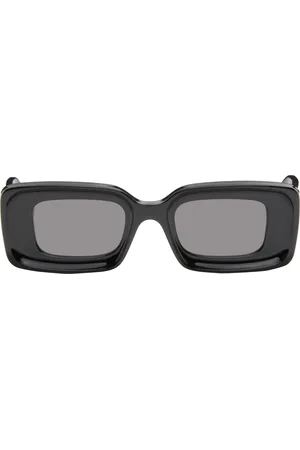 Loewe Black Rectangular Sunglasses