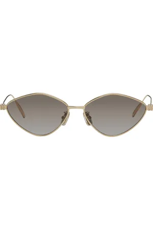 Givenchy Gold Speed Small Metal Sunglasses