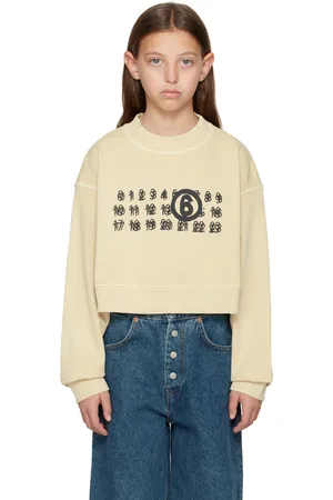 Maison Margiela Kids Beige Numeric Sweatshirt