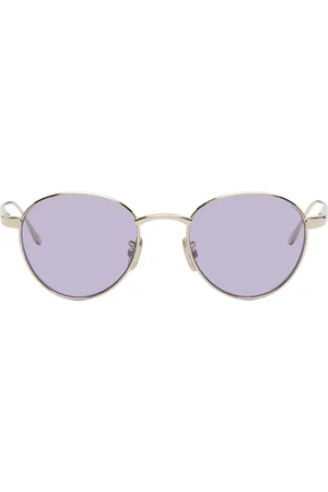 Loewe Gold Groove Round Sunglasses