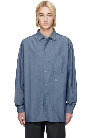 NANAMÍCA Indigo Regular Collar Chambray Shirt