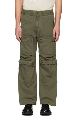 Diesel Khaki P-Danzel Cargo Pants