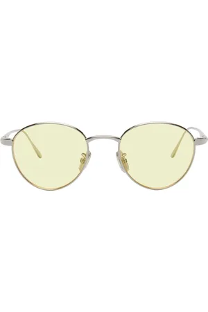 Loewe Silver Groove Round Sunglasses