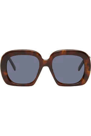 Loewe Brown Curvy Sunglasses