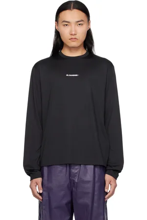 Jil Sander Black Long Sleeve T-shirt