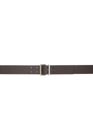 Salvatore Ferragamo Brown High Belt