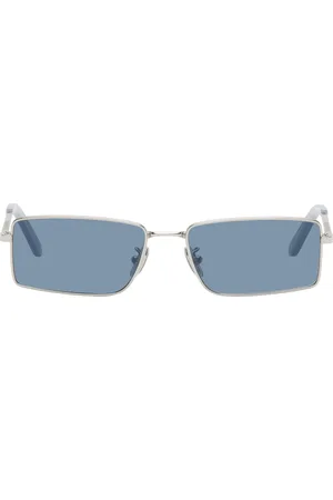 Retrosuperfuture Silver Chopper Sunglasses