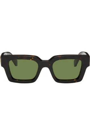 OFF-WHITE Brown Virgil Sunglasses