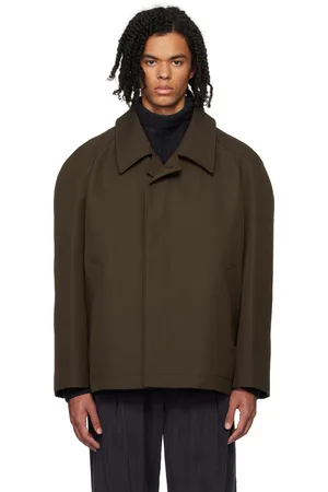 LEMAIRE Brown Car Jacket