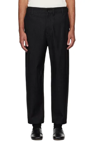 LEMAIRE Gray Carrot Trousers