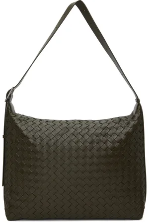 Bottega Veneta Khaki Traveller Bag