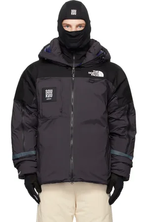 UNDERCOVER Black & Gray The North Face Edition Hike 50/50 Super Parka Down Jacket