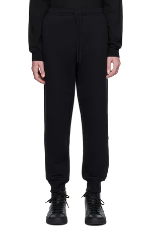 HUGO BOSS Black Logo Print Track Pants